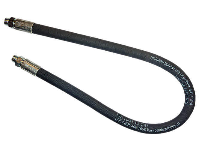 20 Inch Metric Thread Grease Gun Hose