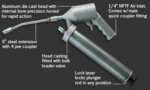 Intermittent Air Operated Grease Gun
