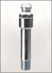 H-100-LLA taper thread grease fitting