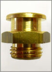 1/4″-19 BSPP Brass Button Head Grease Fitting