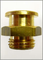 1/4"-19 BSPP Brass Button Head Grease Fitting