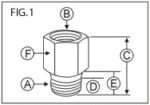 SAE-43762 Grease Fitting Extensions
