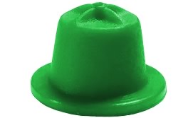 GFCA-3-G Green Grease Fitting Cap Image