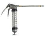 Clear Pistol Grip Grease Gun - Black