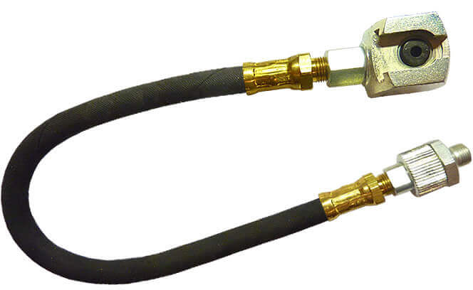 18" Hose w/ Swivel & Standard Button Head Coupler