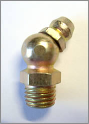 M8-45-AM metric grease fitting