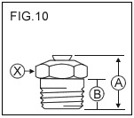 MS Pressure Relief Grease Fittings