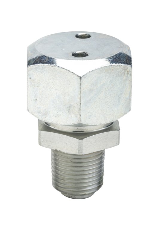 3/8" NPT vent cap fitting, side view