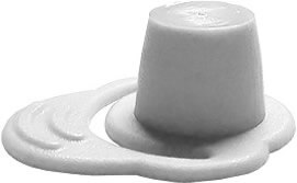 GFCA-1-W White Grease Fitting Cap Image